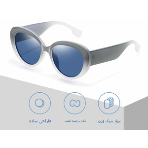 قیمت عینک آفتابی زنانه پولاریزه karen bazaar LY2320 Korean version of small-frame cat-eye sunglasses