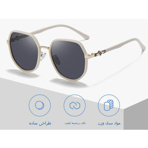 قیمت عینک دودی زنانه پولاریزه karen bazaar A0706 Polarized sunglasses TR