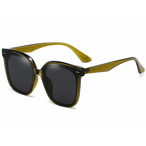 خرید عینک آفتابی دودی پولاریزه Karen Bartha A0756 polarized sunglasses large frame