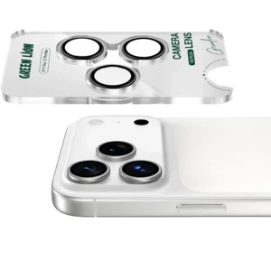 گلس لنز دوربین گرین لاین مدل HD Plus Camera Lens مناسب برای گوشی آیفون17