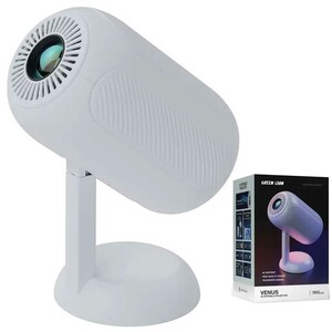 پروژکتور قابل حمل با اندازه تصویر 100 اینچی گرین GNVE4KPROJWH