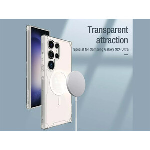 کیفیت قاب محافظ مگنتی گلکسی اس 24 اولترا نیلکین Nillkin Nature TPU Pro Magnetic case for Samsung Galaxy S24 Ultra