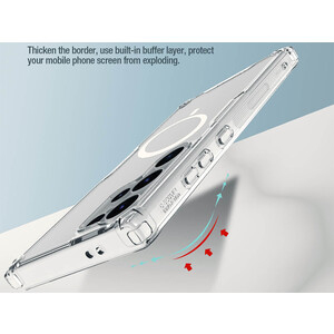 کیفیت قاب محافظ مگنتی گلکسی اس 24 اولترا نیلکین Nillkin Nature TPU Pro Magnetic case for Samsung Galaxy S24 Ultra