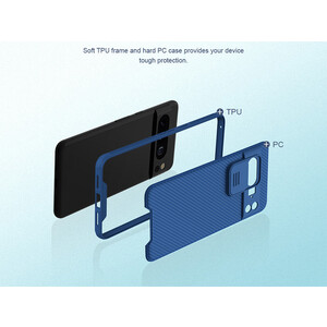 خرید قاب محافظ گوگل پیکسل 8 پرو نیلکین Nillkin CamShield Pro cover case for Google Pixel 8 Pro