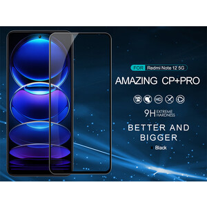 خرید محافظ صفحه نمایش شیشه ای نیلکین Nillkin Xiaomi Radmi Note 12 4G/5G/Poco X5 5G CP+PRO tempered glass