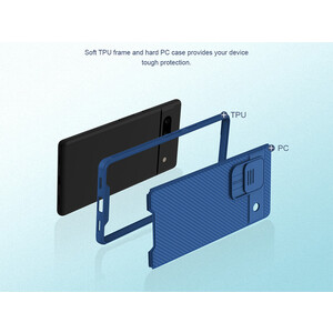 خرید قاب محافظ نیلکین Nillkin CamShield Pro cover case for Google Pixel 7A