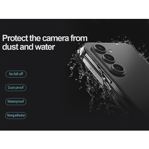خرید اینترنتی محافظ لنز زد فولد 5 سامسونگ نیلکین Nillkin Samsung Galaxy Z Fold 5 CLRFilm Camera Tempered Glass