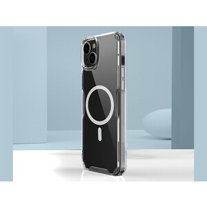 قاب محافظ ژله ای آیفون 15 نیلکین Nillkin Nature TPU Pro Magnetic case for Apple iPhone 15