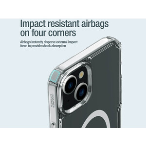 خرید قاب محافظ ژله ای آیفون 15 نیلکین Nillkin Nature TPU Pro Magnetic case for Apple iPhone 15