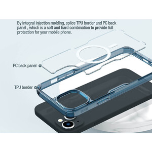 خرید قاب محافظ ژله ای آیفون 15 نیلکین Nillkin Nature TPU Pro Magnetic case for Apple iPhone 15