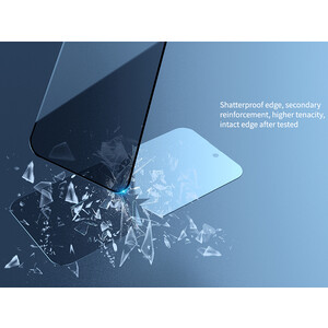 فروش محافظ صفحه نمایش شیشه ای حریم شخصی نیلکین آیفون 14 پرو Nillkin Apple iPhone 14 Pro Guardian full coverage privacy tempered glass