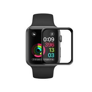 محافظ صفحه نمایش شیشه ای تمام چسب اپل واچ Glass Full Glue Apple Watch 38mm