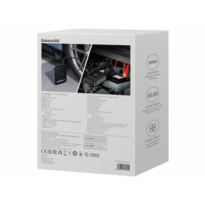 جامپ‌استارتر و پاوربانک فوق انرژی خودرو بیسوس Baseus super energy 2-in-1 jump starter 1000A BS-CH003