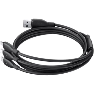 کیفیت کابل شارژ USB به لایتنینگ/تایپ سی/میکرو یو اس بی  3.5 آمپر بیسوس
