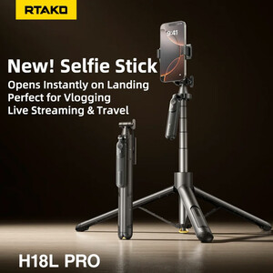 مونوپاد سه پایه دار آرتاکو RTAKO مدل H18L PRO شاتردار با ریموت