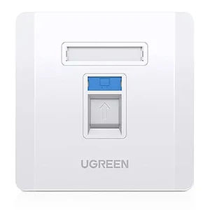 کاور پریز شبکه و تلفن یوگرین UGREEN مدل NW144-80180 تک پورت
