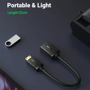 فروش کابل تبدیل مینی HDMI نر به HDMI ماده یوگرین