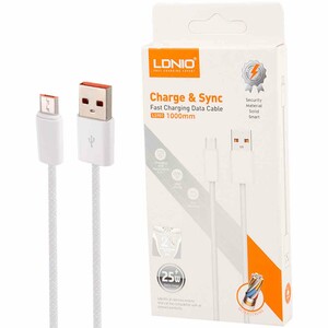 کابل میکرو یو اس بی  الدنیو Ldnio مدل LS901 با 25 وات