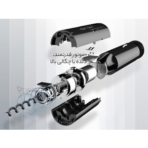 فروش ست درب بازکن شیائومی به همراه پایه Xiaomi Circle Joy CJ-TZ08 5-in-1 Bottle Opener Set