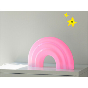 قیمت چراغ خواب فانتزی شارژی رومیزی و دیواری رنگین‌کمان رانمی Runmei rainbow night light CHD-01