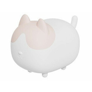 قیمت چراغ خواب فانتزی شارژی رومیزی Cute cat silicone pat lamp induction dimming M21
