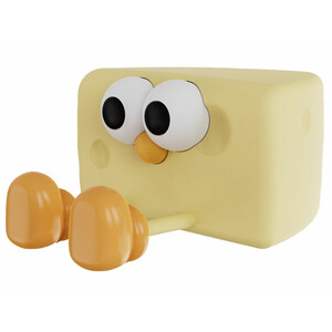 فروش چراغ خواب سیلیکونی فانتزی رومیزی شارژی Cheese night light rechargeable silicone bedroom sleep L54