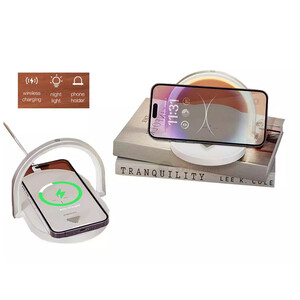 شارژر وایرلس رومیزی رسی Recci RLS-L15 Wireless Charging 3-In-1 charger 15W