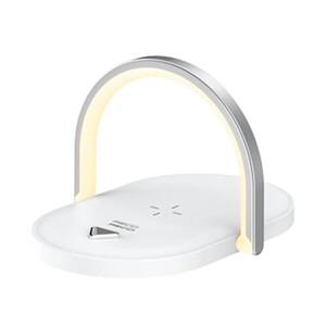 استند رومیزی و شارژر وایرلس رسی Recci RLS-L15 Wireless Charging 3-In-1 charger 15W