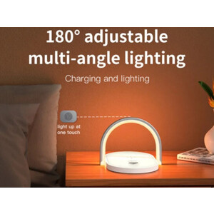 شارژر بی سیم سه کاره رسی Recci RLS-L15 Wireless Charging 3-In-1 charger 15W