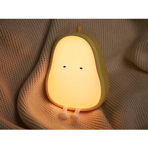 قیمت چراغ خواب طرح گلابی اتاق کودک Cute Fruit Pear lamp Silicone Night Light USB Rechargeable Dimming Cartoon Bedroom