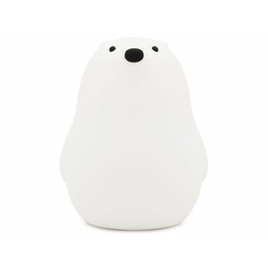 چراغ خواب رومیزی فانتزی قابل شارژ MUID white bear pat lamp silicone