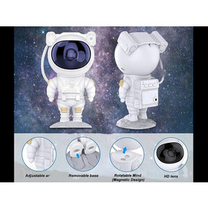 پروژکتور آسمان مجازی ایکس او XO-CF1 Astronaut Starry Sky Projector