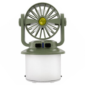 پنکه و چراغ کمپینگ شارژی خورشیدی مدل CH-F804