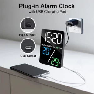 خرید ساعت دیجیتال LED رومیزی