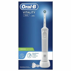 مسواک اورال بی مدل D100 Vitality Cross Action
