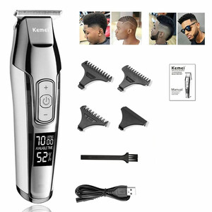ماشین اصلاح موی سر و صورت کمی Kemei مدل KM-5027 با تیغه T شکل