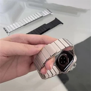 قیمت بند اپل واچ استیل مگنتی مناسب سایز 42/44/45/49 میلی متری