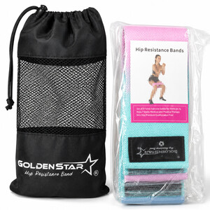 کش مقاومتی پا و باسن گلدن استار GoldenStar پک 3 عددی