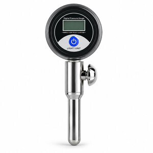 فشارسنج عقربه ای باد توپ Barometer با محدوده سنجش 20psi
