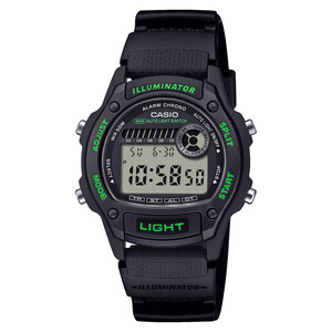 ساعت مچی دیجیتال مردانه کاسیو Casio مدل W-220H-1A3 بند رزینی اسپرت