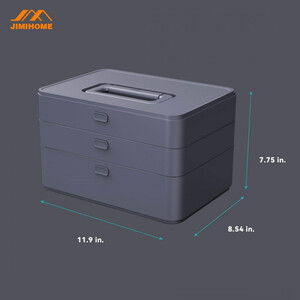 جعبه ابزار و دریل شارژی 97 عددی جیمی هوم Jimibox مدل X3-Abc