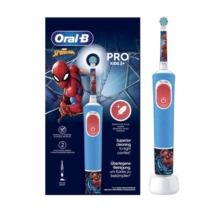 مسواک برقی کودک اورال بی Oral-B مدل Spiderman با سری فوق نرم