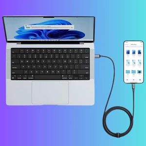 کابل تبدیل تایپ سی به لایتنینگ