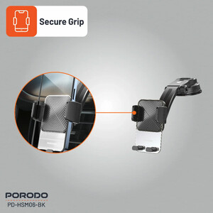 خرید هولدر موبایل پورودو Porodo مدل PD-HSM06-BK