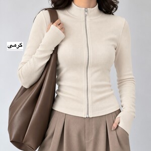 بلوز زنانه تمام زیپ مدل 1702