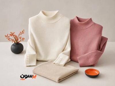 راهنمای خرید بلوز یقه ایستاده زنانه برای استایل پاییزی با فانریپ سوپر نخ