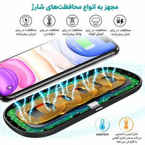 شارژر بی سیم چویتک 5 کویل