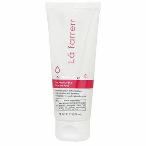 کرم آبرسان دست و صورت لافارر مدل 04 برای پوست حساس 75ml