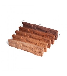 آجر نسوز کهن سرام مدل پلاک صخره ای کد KD400