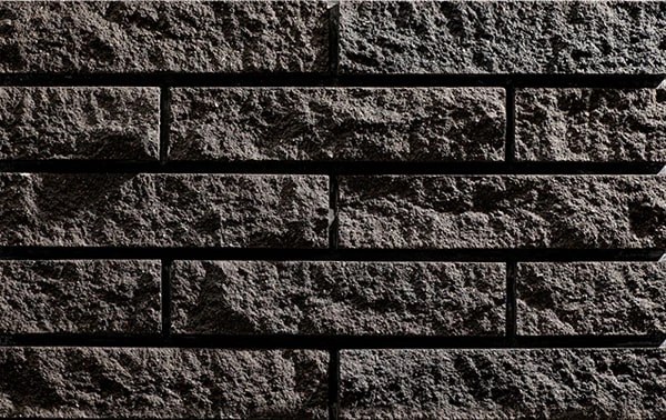 آجر نسوز نما صخره ای مشکی